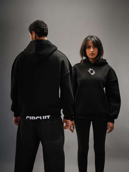 Circuit Hoodie Black